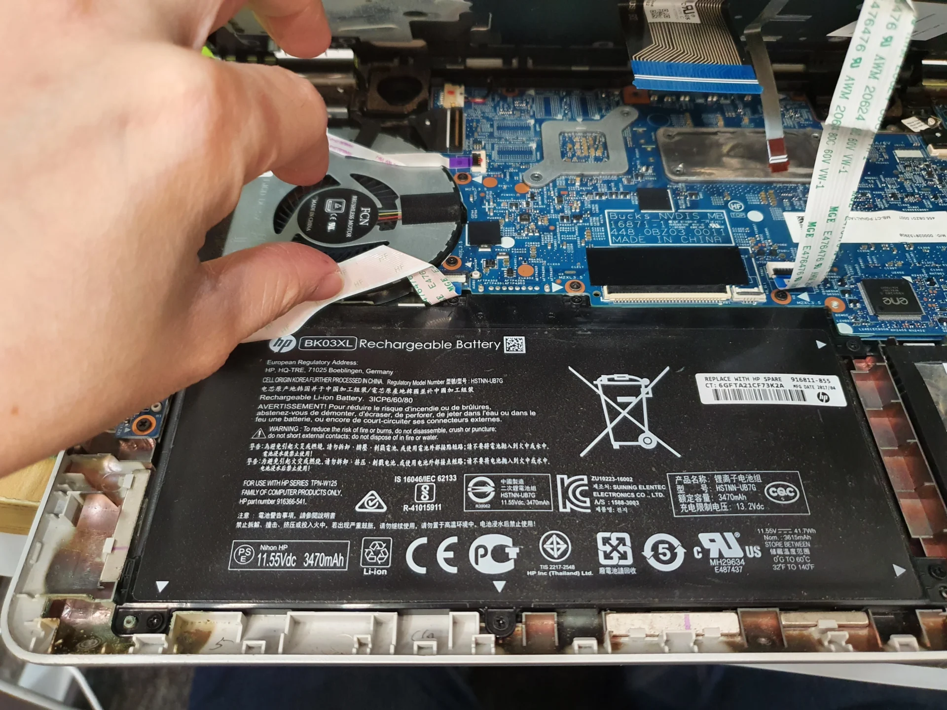 Laptop Battery Replacement
